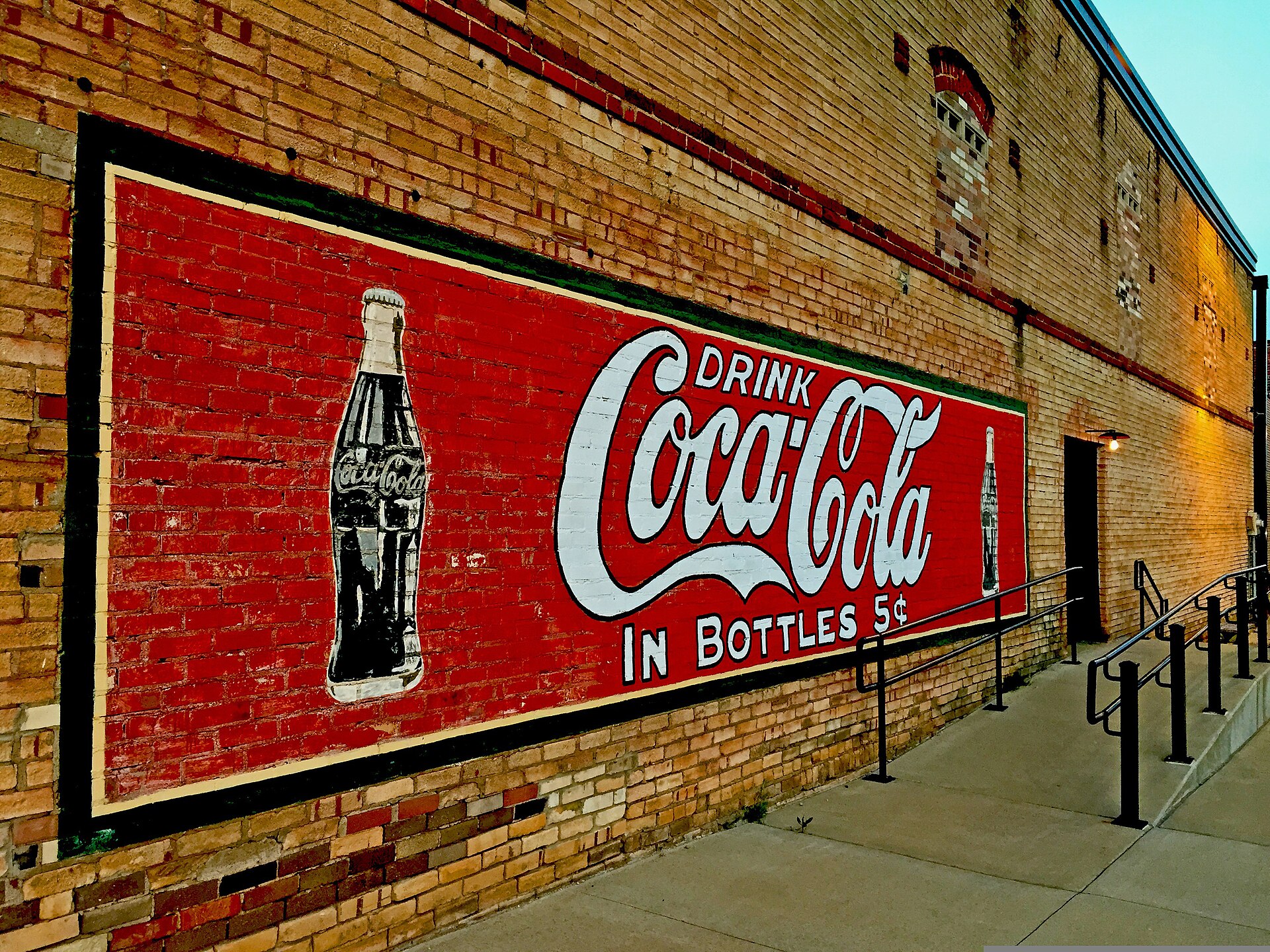 Historic Coca-Cola Mural, Kilgore, Texas