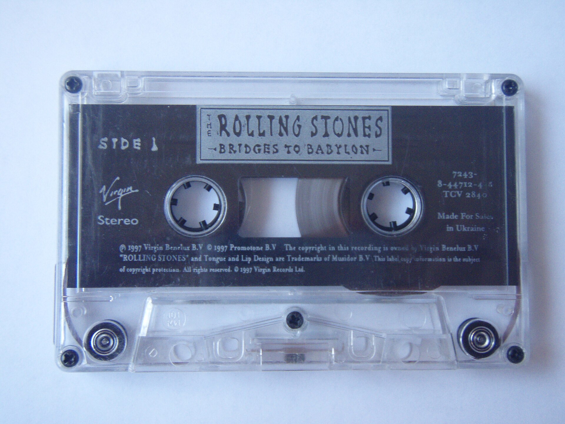 en:The Rolling Stones - en:Bridges to Babylon. en:Virgin Records Ltd. 1997 for en:Ukraine